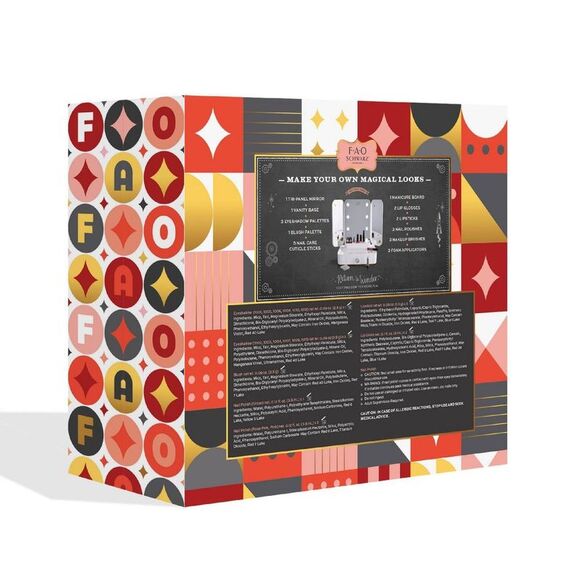 FAO Schwarz -  Makeup Vanity Mirror Set White - Picture 5 of 5